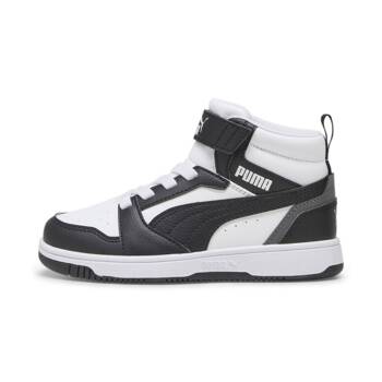 Buty sportowe dziecięce Puma REBOUND V6 MID AC+ PS czarne 39383201