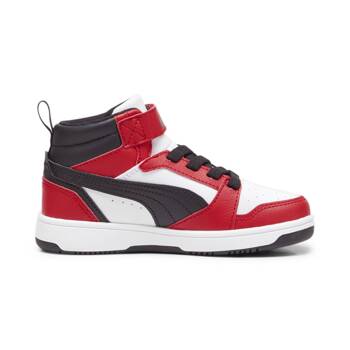 Buty sportowe dziecięce Puma REBOUND V6 MID AC+ PS czerwone 39383203