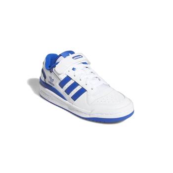 Buty sportowe dziecięce adidas FORUM LOW J białe FY7974