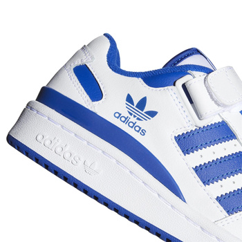 Buty sportowe dziecięce adidas FORUM LOW J białe FY7974