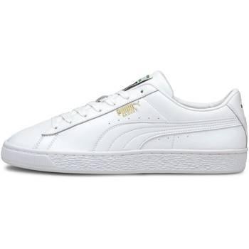 Buty sportowe męskie Puma BASKET CLASSIC XXI białe 37492301