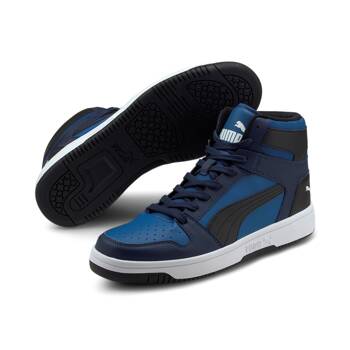 Buty sportowe męskie Puma REBOUND LAYUP SL granatowe 36957322