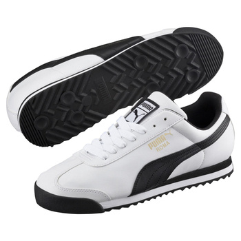 Buty sportowe męskie Puma ROMA BASIC białe 35357204