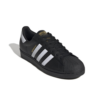 Buty sportowe unisex adidas SUPERSTAR czarne EG4959