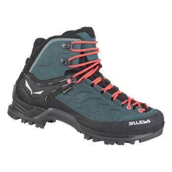 Buty trekkingowe damskie Salewa MTN TRAINER MID GTX niebieskie 00-0000063459_8550