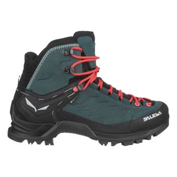 Buty trekkingowe damskie Salewa MTN TRAINER MID GTX niebieskie 00-0000063459_8550