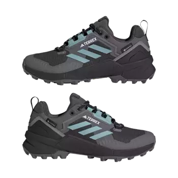 Buty trekkingowe damskie adidas Terrex Swift R3 GORE-TEX GTX szare HP8716