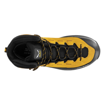 Buty turystyczne dziecięce Salewa MTN TRAINER 2 MID PTX K żółte 00-0000064011_2191