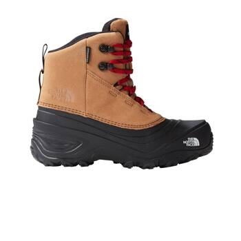 Buty zimowe dziecięce The North Face CHILKAT V brązowe NF0A7W5YKOM