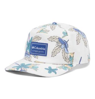 Czapka z daszkiem unisex Columbia PUNCHBOWL PRINTED SNAP BACK biała 2070971125