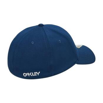 Czapka z daszkiem unisex Oakley 6 PANEL STRETCH METALLIC granatowa 912209-6LE