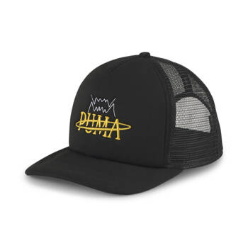 Czapka z daszkiem unisex Puma BASKETBALL TRUCKER czarna 02448901