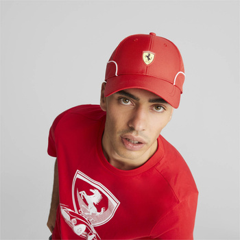 Czapka z daszkiem unisex Puma FERRARI SPTWR RACE czerwona 02445101