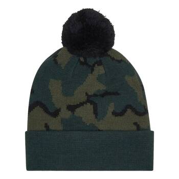 Czapka zimowa unisex Oakley PRINTED POM BEANIE zielona FOS901280-9NQ