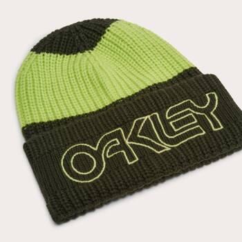 Czapka zimowa unisex Oakley TNP DEEP CUFF BEANIE zielona FOS901285-BAR