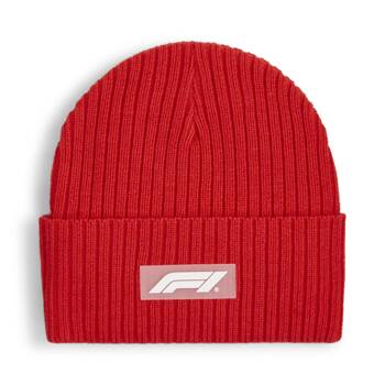 Czapka zimowa unisex Puma F1 BEANIE czerwona 02579502