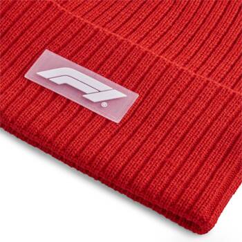 Czapka zimowa unisex Puma F1 BEANIE czerwona 02579502