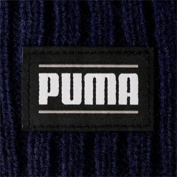 Czapka zimowa unisex Puma RIBBED CLASSIC CUFF granatowa 02403802