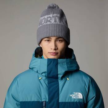 Czapka zimowa unisex The North Face RETRO CABIN BEANIE szara NF0A88QWRO0