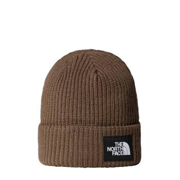 Czapka zimowa unisex The North Face SALTY LINED BEANIE brązowa NF0A3FJW1OI