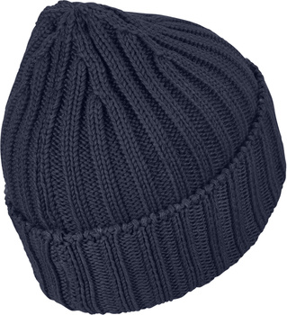 Czapka zimowa unisex adidas HEAVY KNIT granatowa IY4109