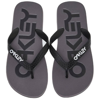 Japonki męskie Oakley COLLEGE FLIP FLOP szare FOF100255-8A7