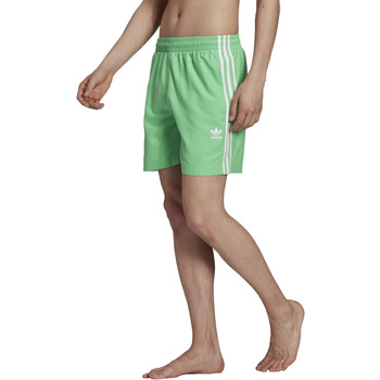 Kąpielówki męskie adidas 3-STRIPES zielone H06702