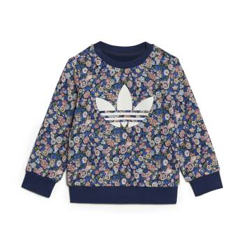 Komplet dresów dziecięcych adidas LIBERTY LONDON granatowy JC8049