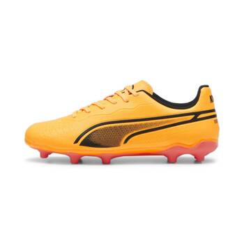 Korki chłopięce Puma KING MATCH FG/AG JR pomarańczowe 10757305