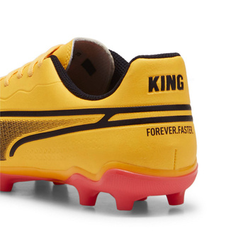 Korki chłopięce Puma KING MATCH FG/AG JR pomarańczowe 10757305