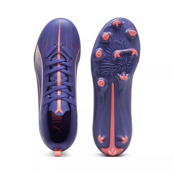 Korki chłopięce Puma ULTRA 5 PLAY FG/AG JR niebieskie 10769501