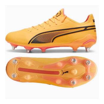 Korki męskie Puma KING ULTIMATE MXSG pomarańczowe 10756204