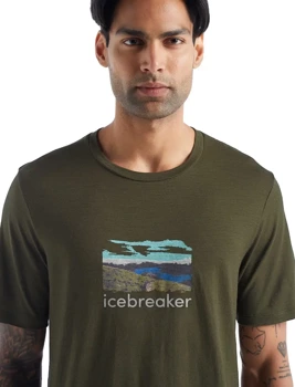 Koszulka Męska Icebreaker Tech Lite II SS T-Shirt IB0A56CN069