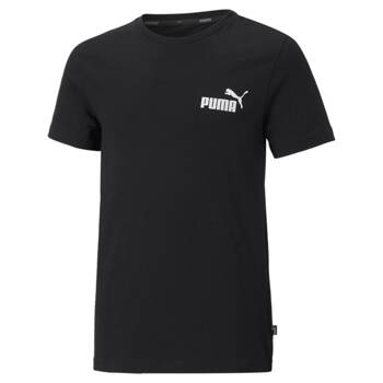 Koszulka chłopięca Puma ESS SMALL LOGO czarna 58696101