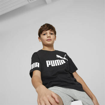 Koszulka chłopięca Puma POWER czarna 67322601