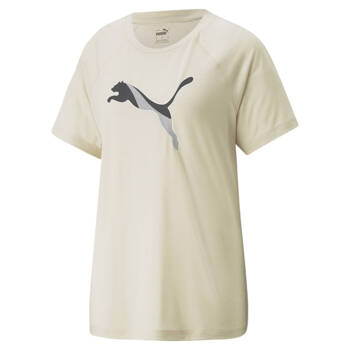 Koszulka damska Puma EVOSTRIPE beżowa 67306688