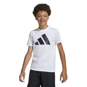 Koszulka dziecięca adidas ESSENTIALS biała JC9659