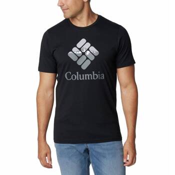 Koszulka męska Columbia RAPID RIDGE GRAPHIC czarna 1888813006