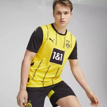 Koszulka męska Puma BVB HOME JERSEY REPLICA żółta 77494601