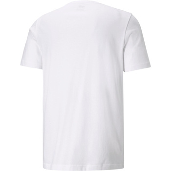 Koszulka męska Puma ESS SMALL LOGO biała 58666852