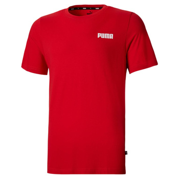 Koszulka męska Puma ESS SMALL LOGO czerwona 84722504