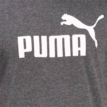 Koszulka męska Puma ESSENTIALS HEATHER szara 58673601