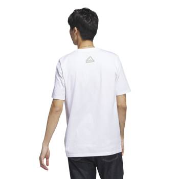 Koszulka męska adidas City Escape Graphic biała H49665