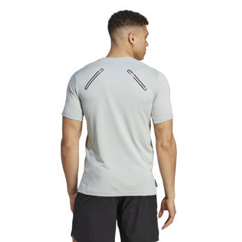 Koszulka męska adidas HIIT ELEVATED TRAINING szara IB3467