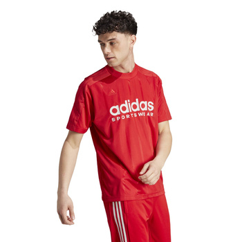 Koszulka męska adidas TIRO czerwona IQ0896