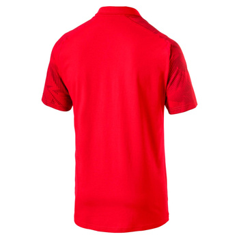 Koszulka polo męska Puma CUP SIDELINE czerwona 65604701