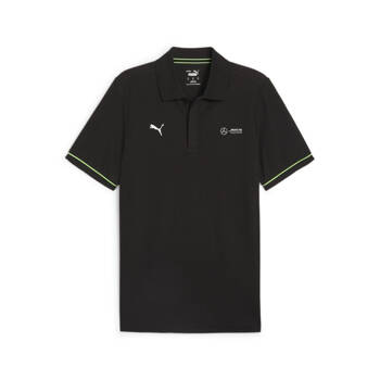 Koszulka polo męska Puma MAPF1 czarna 62375301