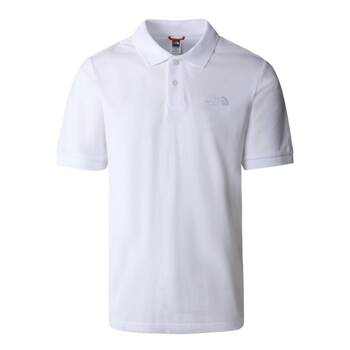 Koszulka polo męska The North Face POLO PIQUET biała NF00CG71FN4