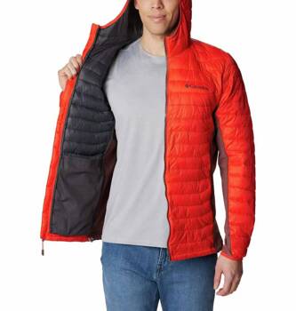 Kurtka Puchowa Columbia Powder Pass Hooded Jacket Męska