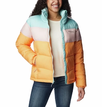 Kurtka Puchowa Columbia Puffect Color Blocked Jacket Damska 1955101869